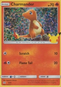 Charmander [McDonald's Collection 25th Anniversary] (MCD-009)