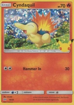 Cyndaquil [McDonald's Collection 25th Anniversary] (MCD-010)