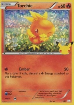 Torchic [McDonald's Collection 25th Anniversary] (MCD-011)