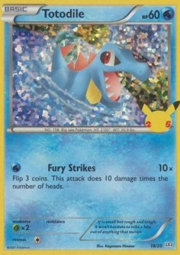 Totodile [McDonald's Collection 25th Anniversary] (MCD-018)