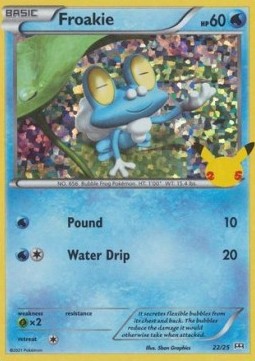 Froakie [McDonald's Collection 25th Anniversary] (MCD-022)
