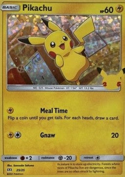 Pikachu [McDonald's Collection 25th Anniversary] (MCD-025)