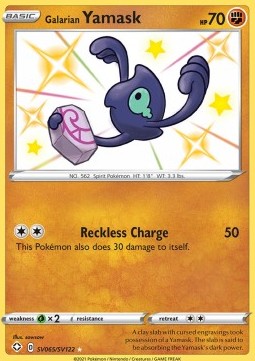 Galarian Yamask [Shining Fates] (SV65)