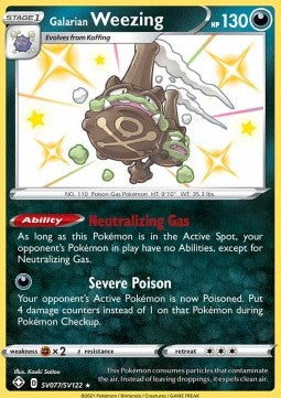 Galarian Weezing [Shining Fates] (SHF-SV77)