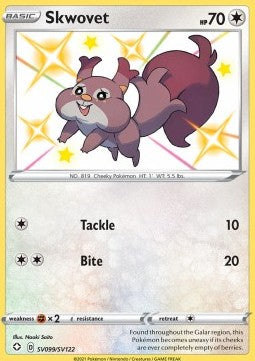 Skwovet [Shining Fates] (SV99)