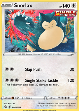 Snorlax [SWSH Black Star Promos] (SWSH-119)
