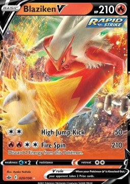 Blaziken V [Chilling Reign] (CRE-020)