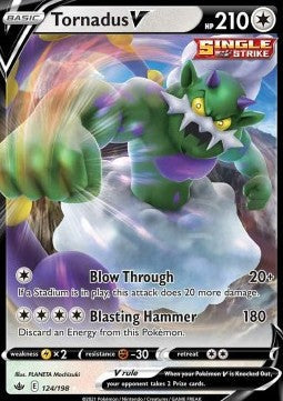 Tornadus V [Chilling Reign] (CRE-124)