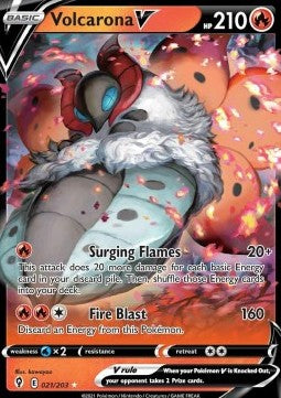 Volcarona V [Evolving Skies] (EVS-021)