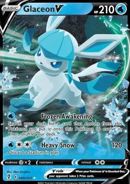 Glaceon V [Evolving Skies] (EVS-040) [V1 · Ultra Rare]