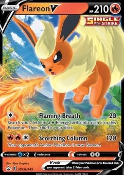 Flareon V [SWSH Black Star Promos] (SWSH-149)