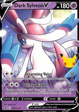 Dark Sylveon V [SWSH Black Star Promos] (SWSH-134) [V1 · Promo]