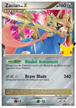 Zacian LV.X [SWSH Black Star Promos] (SWSH-135)