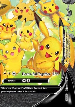 Pikachu V-UNION [SWSH Black Star Promos] (SWSH-142)