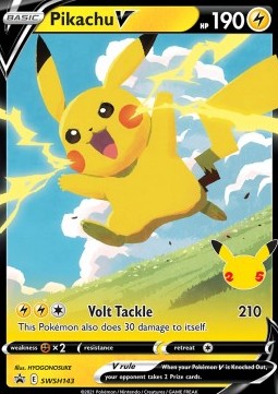 Pikachu V [SWSH Black Star Promos] (SWSH-143)
