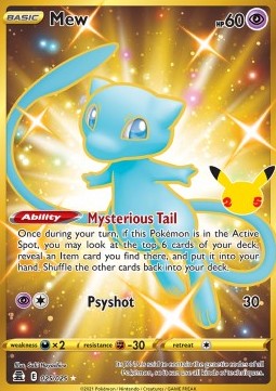Mew [Celebrations] (025)