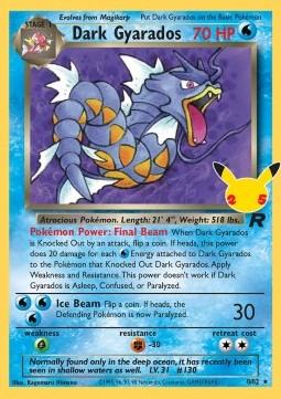 Dark Gyarados [Celebrations] (TR 8)