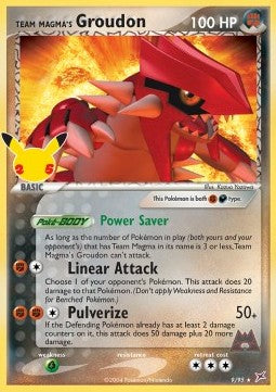 Team Magma's Groudon [Celebrations] (MA 9)