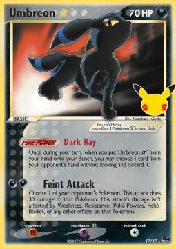 Umbreon Gold Star [Celebrations] (POP5 17)