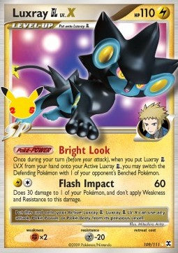 Luxray [GL] LV.X [Celebrations] (RR 109)