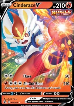 Cinderace V [Fusion Strike] (FST-044)
