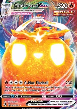 Cinderace VMAX [Fusion Strike] (FST-045)