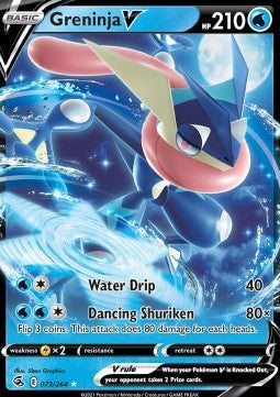 Greninja V [Fusion Strike] (FST-073)