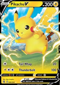Pikachu V [Fusion Strike] (FST-086)