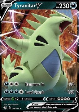 Tyranitar V [Fusion Strike] (FST-158)