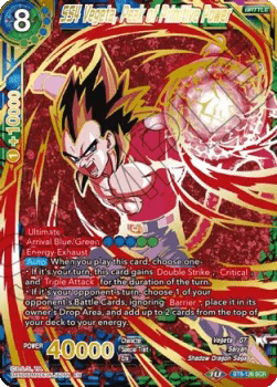 SS4 Vegeta, Peak of Primitive Power (BT8-136) [V2 · Secret Rare]
