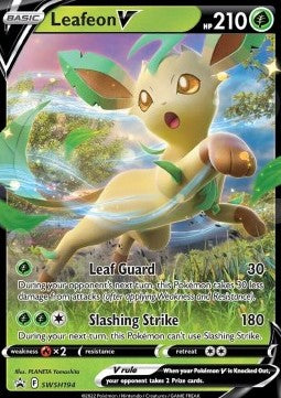 Leafeon V [SWSH Black Star Promos] (SWSH-194)
