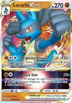 Lucario VSTAR [SWSH Black Star Promos] (SWSH-214)