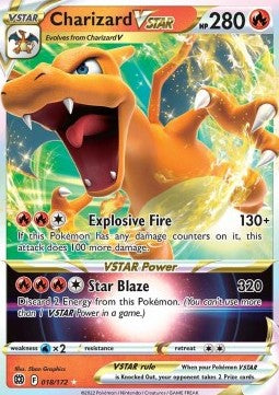 Charizard VSTAR [Brilliant Stars] (BRS-018) [V1 · Ultra Rare]