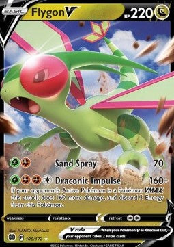 Flygon V [Brilliant Stars] (BRS-106)