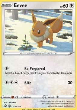 Eevee [SWSH Black Star Promos] (SWSH-190)