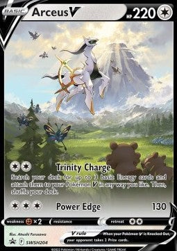 Arceus V [SWSH Black Star Promos] (SWSH-204)