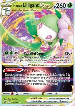 Hisuian Lilligant VSTAR [Astral Radiance] (ASR-018)