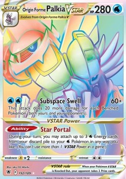 Origin Forme Palkia VSTAR [Astral Radiance] (ASR-192)