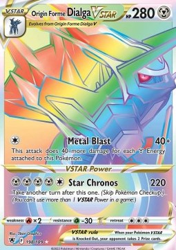 Origin Forme Dialga VSTAR [Astral Radiance] (ASR-198)