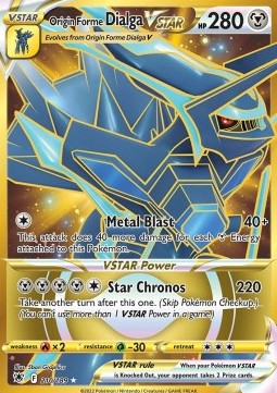 Origin Forme Dialga VSTAR [Astral Radiance] (ASR-210)