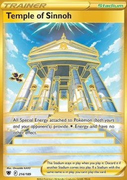 Temple of Sinnoh [Astral Radiance] (ASR-214)
