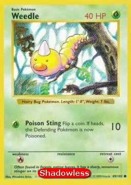 Weedle [Base Set] (BS-069) [V2 · Common]