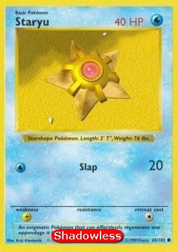 Staryu [Base Set] (BS-065) [V2 · Common]