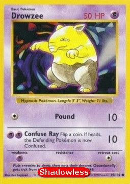 Drowzee [Base Set] (BS-049) [V2 · Common]