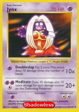 Jynx [Base Set] (BS-031) [V2 · Uncommon]