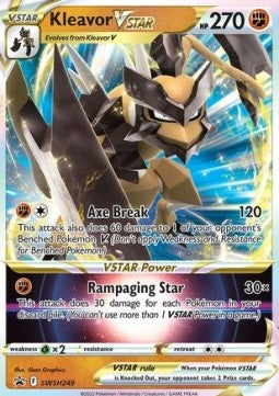 Kleavor VSTAR [SWSH Black Star Promos] (SWSH-249) [V1 · Promo]