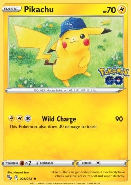 Pikachu [Pokémon GO] (PGO-028)