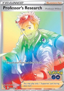 Professor's Research - Professor Willow [Pokémon GO] (PGO-084)