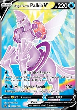 Origin Forme Palkia V [SWSH Black Star Promos] (SWSH-253)