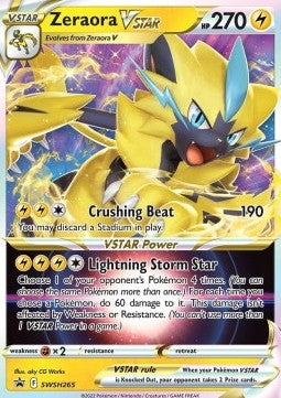Zeraora VSTAR [SWSH Black Star Promos] (SWSH 265)